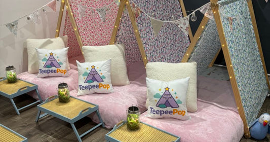 teepeepop - the ultimate sleepover, glamping, slumber party experience