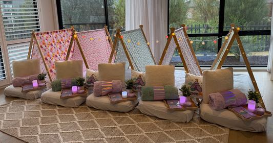 Not Just Sleepovers: Daytime TeePee Pop Parties Kids Will Love