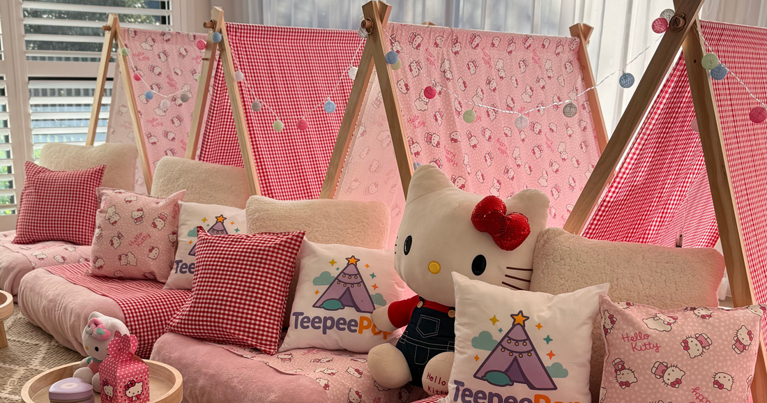 The Cutest Hello Kitty Teepee Party Theme for an Unforgettable Party