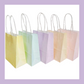 Pastel Party bags for kids parties and gifts.